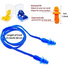 Ear Plugs for Sleeping Noise Canceling, 16 1 Count (Pack of 16), Multicolor