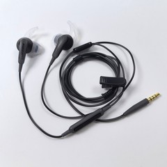 Bose SoundSport In-Ear Wired Headphones 3.5mm Jack Sport Earphones – Black