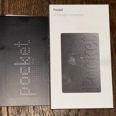 Pocket AI Thought Companion PKT01 AI Assistant 128 Gb Space Gray Hey Pocket