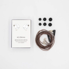 Linsoul KZ ZSN Pro Dual Driver 1BA+1DD Hybrid Metal Earphones Hifi In-Ear Monito