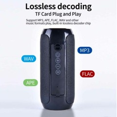 Bluetooth Wireless Portable Speaker Waterproof Stereo Bass USB TF FM Radio