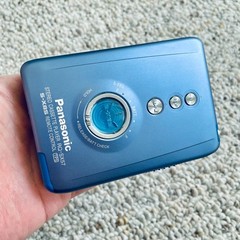 Panasonic SX57 Walkman Cassette Player, Awesome Blue ! Working ! #1486
