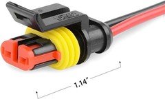 Durable 16AWG Waterproof Quick Connect Connectors – 10 Pack for All Vehicles