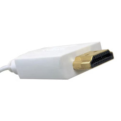 10 Ft. HDMI Crystal HD Series Gold Plated White Version 1.3B & CL2 Rated Cable (