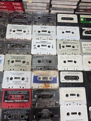 HUGE Lot of 135+ Cassette Tapes Albums, Blank Various New / Used Maxell Sony TDK