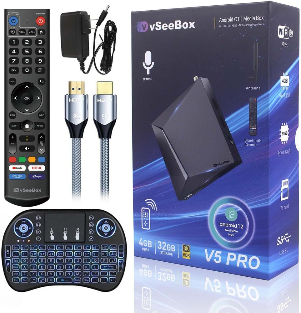 2025 vSeeBox V5pro Brand New same day shipping