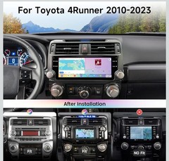 Dasaita Android 13 Car Stereo for Toyota 4Runner 2010-2023 Carplay Android Auto