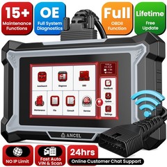 Wifi OBD2 Scanner Car Diagnostic Tool All System Scan ABS Bleeding Oil/EPB Reset