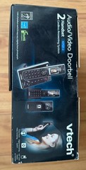 VTech IS7121-2 DECT 6.0 Cordless Phone System w Audio/Video Doorbell 2 Handsets