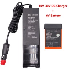 1Pc BA225030 6V Battery + DC 24V Charger for HBC Remote Control Crane FUB 05AA