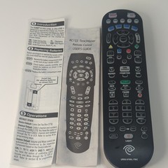 Time Warner RC122 Remote Control URSU-8780L-TWC Black Wireless More Than 10 m