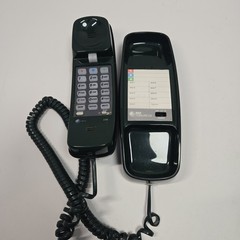 Vintage AT&T Trimline 230 Push Button Phone Telephone Retro Dark Green Works