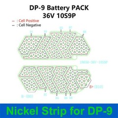 E-Bike Battery Case Polly DP-9 36V 48V 52V for 91Cells 18650 10S9P 13S7P 14S6P