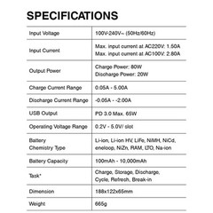 SkyRC MC5000 Cylindrical Battery Charger and Analyzer Li-ion LiFePO4 NiMH Na-ion