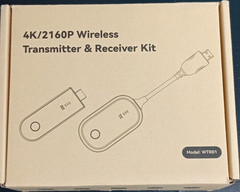 WTR01 4K/2160P Dual Band Wireless HDMI Transmitter & Receiver Kit Plug N Play