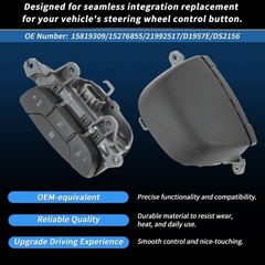 Steering Wheel Cruise Control Switch Button Left Side for Chevrolet Silverado Su