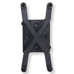 B2 Audio Carbon Fiber ASA Floating Bracket Mount for SixTen or SixTwelve DSP