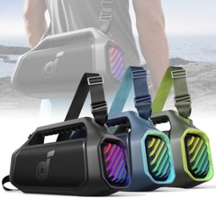 Soundcore Boom 2 Plus Outdoor Speaker 2+2 CH Stereo BassUp 2.0 Power Bank 140W
