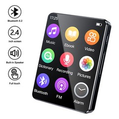 2.4″ Touch Screen MP3 MP4 Player Lossless Sound HIFI Music FM Radio Portable NEW