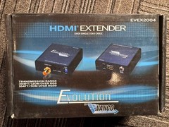 Vanco EVEX2004 HDMI Extender Over Coax TX RX Kit 120m Open Box