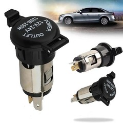 Car Power Socket DC 12V 120W Cigarette Lighter Plug Outlet Lighter Socket Plug
