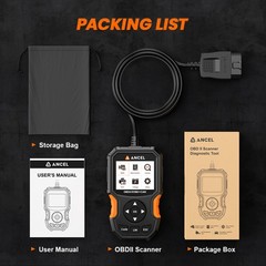 ANCEL AD410 OBD2 Scanner Code Reader Car Diagnostic Scan Tool Check Engine Fault