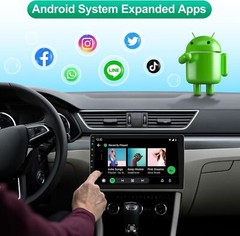 For 2004-2008 Ford F-150 10.1″ Apple Carplay Car Stereo Radio Android 15 Navi