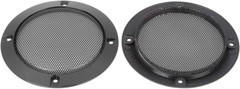 2pcs 4 Inches Metal Glossy Audio Speaker Cover Mesh Subwoofer Grill Horn Guard D