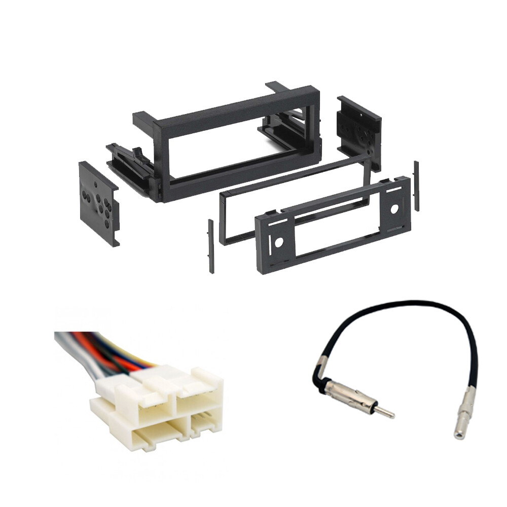 Fits Chevy Avalanche 2002 Single DIN Stereo Harness Radio Install Dash Kit
