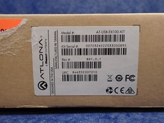 Atlona AT-USB-EX100-KIT USB 2.0 Over Cat 5e/6 Extender 330′, Receiver ONLY (G49)