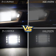 2015-22 F150 2017-22 F150 Raptor LED License Plate Lights–Compatible