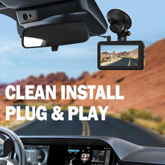 Dashcam Power Adapter,(Universal) Compatible with All Models,Dual DC Buck Conver