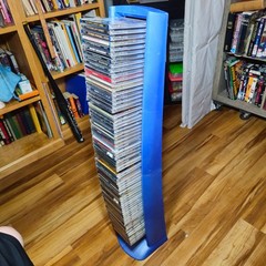 Fellowes 1990-early 2000s Cd Rack Holder Holds 70 CDs (DOES NOT INCLUDE CDs)