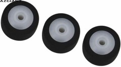 5PCS 13×8.3X6.3x2mm Pinch Roller with Metal Axle for Sharp GF-515 GF-555 GF-666