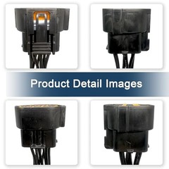 GL221-10021 2Pcs 10-Pin Headlight Connector Wiring Harness Compatible with