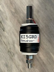 KI5GRD 40 Meter Loading Coil – 3/8-24 thread – for POTA, SOTA, Field Day