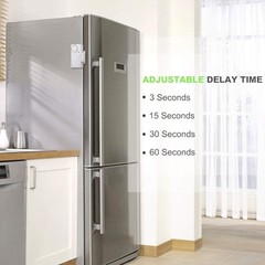 Freezer Door Alarm Wireless Fridge Alarm 4 Modes Adjustable Delay 108dB Loud
