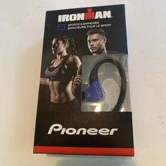 Ironman by Pioneer Black E3 Sports Fully Enclosed Headphones Earphones SE-E3M Ax