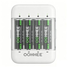 NEW 8PCS AA 3600mWh 1.5V Rechargeable Lithium Battery with Charging Storage Box