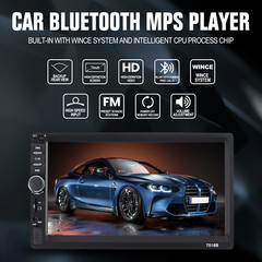 7″ Double Din Touch Screen Apple Android Auto Car Stereo Radio Bluetooth
