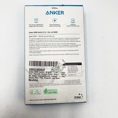 Anker HDMI Switch 4K@60Hz 2 In 1 Out HDMI Switcher A83H1 Open Box