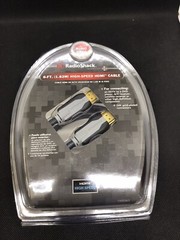 RadioShack 6 ft. 1.82M High Speed HDMI Cable 24K Gold Plated Connectors