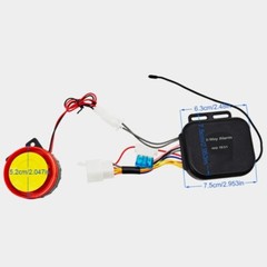 Easy To Use Anti Theft Alarm with Long Ranges Remote Control Simple Installation