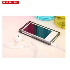 Durable Ultra-Slim Grey TPU Case for iPod Nano 7 & 8 with Clear Screen Protector