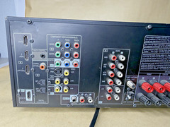 Denon AVR-590 5.1 Channel AV Surround Receiver HDMI Tested Powers On Read