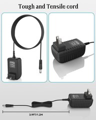 24V AC/DC Adapter for Warrior Cordless Drill & Flash 18V Battery Charger -Li-Ion