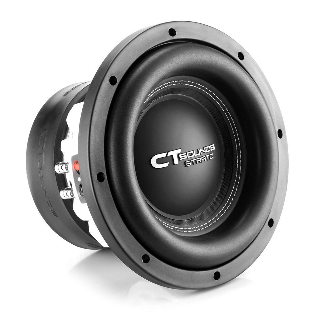 CT Sounds STRATO-10-D2 2500 Watt Max Power 10 Inch Car Subwoofer – Dual 2 Ohm