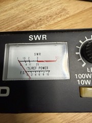 Pyramid SWR-14 Power Field Strength Meter Gold Series 10 & 100 Watts Tested