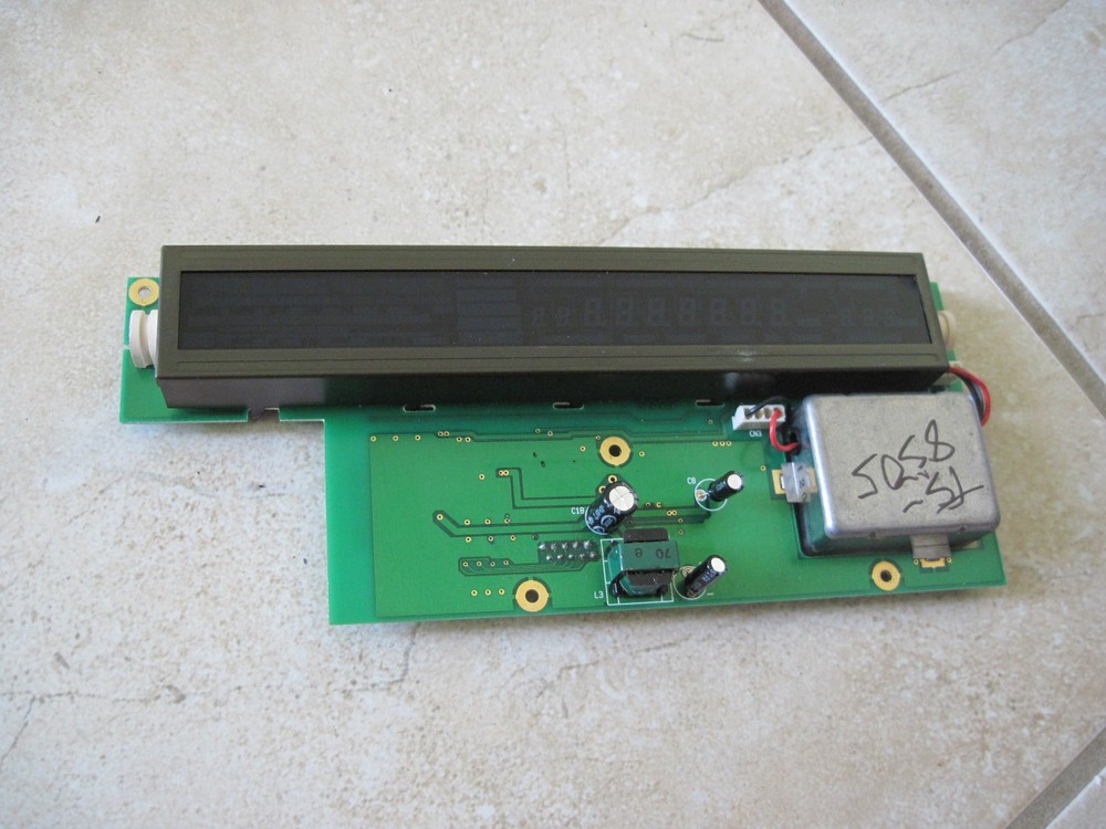 Kenwood TS-850S DISPLAY unit in Very Nice shape working fine-caps replaced