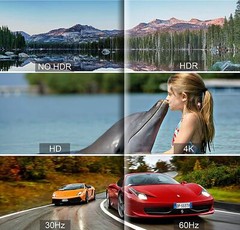 4K@60Hz HDMI Splitter 1 in 2 Out, HDMI Splitter for dual Monitors Duplicate only